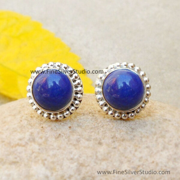 Lapis stud Mothers day Gifts Dotts stud